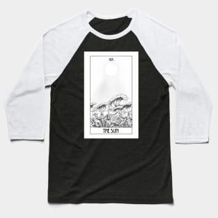 The Sun Tarot Baseball T-Shirt